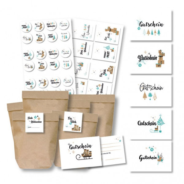 Gutscheinset Weihnachten Selber Machen Erstellen Weihnachtslich