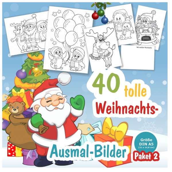 Ausmalbilder Weihnachten Kinder Motive Maedchen Junge