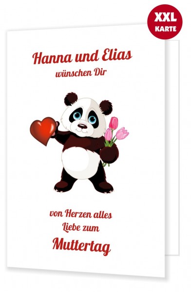 Muttertag Geschenk Karte Idee Kinder